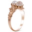 The Lanai Ring, smalltop view on a hand