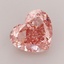 2.84 Ct. Fancy Vivid Pink Heart Lab Grown Diamond