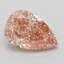 2.04 Ct. Fancy Intense Pink Pear Lab Grown Diamond