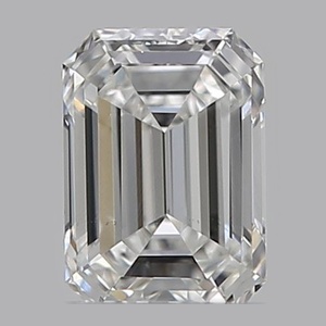 Emerald diamond — real photo