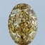 2.02 Ct. Fancy Intense Yellow Oval Lab Grown Diamond