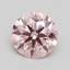 1.50 Ct. Fancy Intense Pink Round Lab Grown Diamond