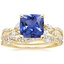 18K Yellow Gold Luxe Willow Diamond Ring (1/4 ct. tw.) with Luxe Winding Willow Diamond Ring (1/4 ct. tw.)