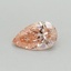 0.31 Ct. Fancy Vivid Pink Pear Lab Grown Diamond