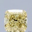 1.45 Ct. Fancy Intense Yellow Cushion Lab Grown Diamond
