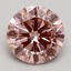 3.01 Ct. Fancy Intense Pink Round Lab Grown Diamond