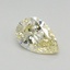 0.47 Ct. Fancy Yellow Pear Lab Grown Diamond
