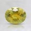 7x5.5mm Yellow Oval Montana Sapphire