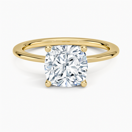 Thin Band Engagement Ring - Aimee