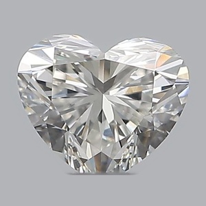 Heart diamond — real photo