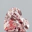 1.00 Ct. Fancy Intense  Pink Heart Lab Grown Diamond