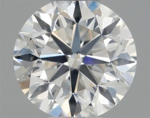 Round diamond — real photo