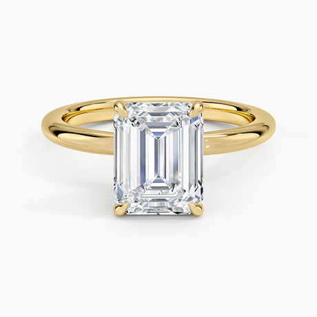 18K Yellow Gold Manon Solitaire Ring