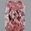 10.33 Ct. Fancy Vivid Pink Radiant Lab Grown Diamond