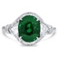 Modern Garnet Vintage Ring