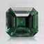 7.5x6.8mm Teal Emerald Sapphire