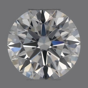 Round diamond — real photo