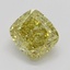 0.51 Ct. Fancy Deep Yellow Cushion Diamond