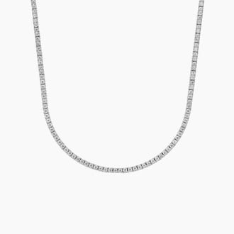 16 in. Perfect Four-Prong Lab Diamond Tennis Necklace (3 ct. tw.)