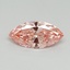 1.56 Ct. Fancy Vivid Pink Marquise Lab Grown Diamond
