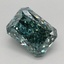 1.52 Ct. Fancy Vivid Green Radiant Lab Grown Diamond