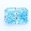 1.71 Ct. Fancy Vivid Blue Radiant Lab Grown Diamond
