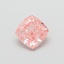 2.07 Ct. Fancy Vivid Pink Cushion Lab Grown Diamond