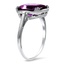 The Manda Ring, smalltop view on a hand