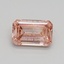 1.00 Ct. Fancy Intense Pink Emerald Lab Grown Diamond