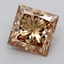 1.50 Ct. Fancy Light  Brown Princess Lab Grown Diamond
