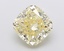 3.03 Ct. Fancy Intense Yellow Cushion Lab Grown Diamond