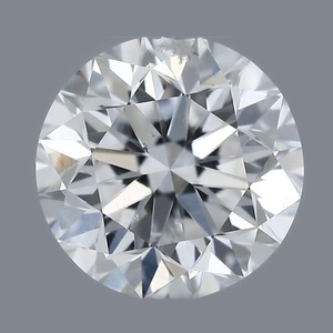 Round diamond — real photo