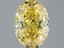 4.55 Ct. Fancy Vivid Yellow Oval Lab Grown Diamond