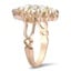 The Tuscon Ring, smalltop view on a hand