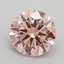 2.50 Ct. Fancy Intense Pink Round Lab Grown Diamond