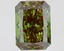 1.70 Ct. Fancy Vivid Green Radiant Lab Grown Diamond