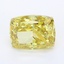 3.01 Ct. Fancy Intense Grayish Yellow Cushion Lab Grown Diamond