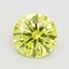 1.16 Ct. Fancy Vivid  Yellow Round Lab Grown Diamond