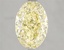 3.02 Ct. Fancy Intense Yellow Oval Lab Grown Diamond
