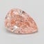 1.00 Ct. Fancy Vivid Pink Pear Lab Grown Diamond