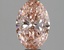 1.07 Ct. Fancy Vivid Pink Oval Lab Grown Diamond