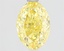 2.01 Ct. Fancy Intense  Yellow Oval Lab Grown Diamond