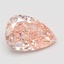 1.53 Ct. Fancy Vivid Pink Pear Lab Grown Diamond