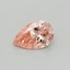 0.30 Ct. Fancy Vivid Pink Pear Lab Grown Diamond