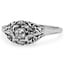 Art Nouveau Diamond Vintage Ring
