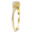 The Sarra Ring, smalltop view on a hand
