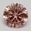 2.20 Ct. Fancy Intense Pink Round Lab Grown Diamond