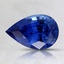 8.5x5.6mm Blue Pear Sapphire