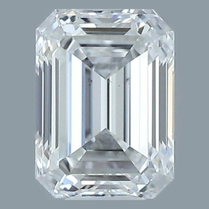 Emerald diamond — real photo