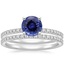 18KW Sapphire Luxe Ballad Bridal Set (1/2 ct. tw.), smalltop view